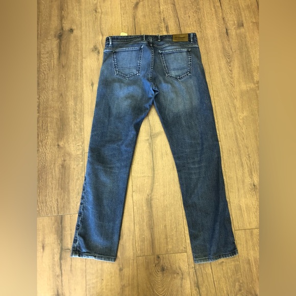 MASSIMO DUTTI MENS STRAIGHT LEG CASUAL FIT BLUE JEANS - Picture 6 of 8